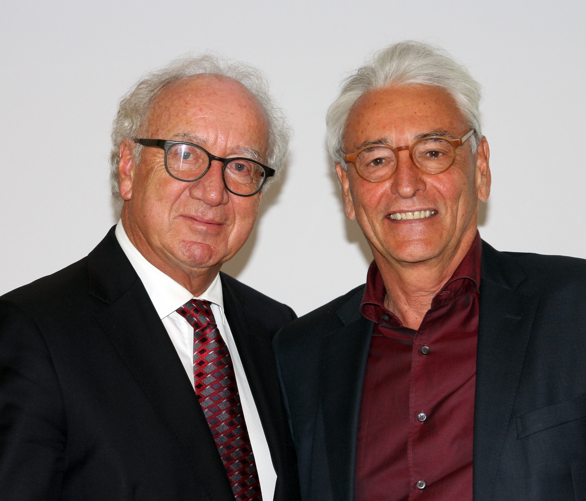 Ehrenpräsident Norbert Löhlein (links) und der neue Präsident Arno Malte Uhlig. Foto: Horst Huber  